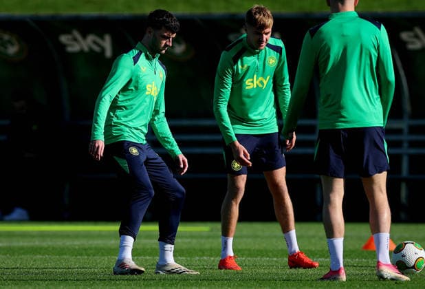 Republic of Ireland Squad Training, FAI National Training Centre, Dublin 30 9 2026 Tom Cannon Tom Cannon 30 9 2026  Copyright: xx RB1_2841