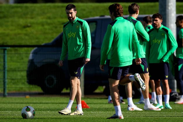 Republic of Ireland Squad Training, FAI National Training Centre, Dublin 30 9 2026 Finn Azaz Finn Azaz 30 9 2026  Copyright: xx RB1_2870