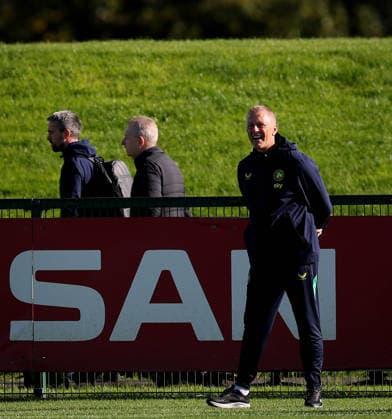 Republic of Ireland Squad Training, FAI National Training Centre, Dublin 30 9 2026 Head Coach Heimir Hallgrimsson Heimir Hallgrimsson 30 9 2026  Copyright: xx RB1_3114