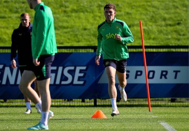 Republic of Ireland Squad Training, FAI National Training Centre, Dublin 30 9 2026 Dara O Shea Dara O Shea 30 9 2026  Copyright: xx RB1_3342