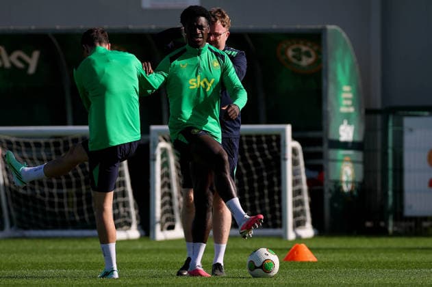 Republic of Ireland Squad Training, FAI National Training Centre, Dublin 30 9 2026 James Abankwah James Abankwah 30 9 2026  Copyright: xx RB1_3511
