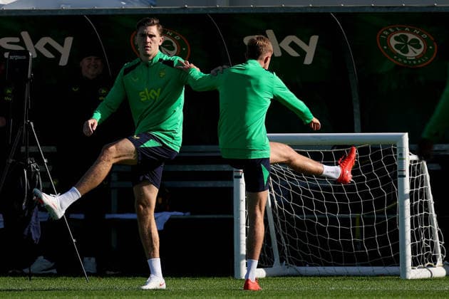 Republic of Ireland Squad Training, FAI National Training Centre, Dublin 30 9 2026 Jimmy Dunne Jimmy Dunne 30 9 2026  Copyright: xx RB1_3526