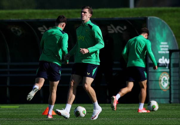 Republic of Ireland Squad Training, FAI National Training Centre, Dublin 30 9 2026 Jimmy Dunne Jimmy Dunne 30 9 2026  Copyright: xx RB1_3970