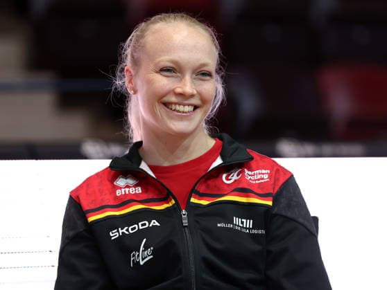 September 30, 2026, Germany, Ludwigsburg, Cycling: 2026 UCI Indoor Cycling World Championships Press Conference, Lara Füller