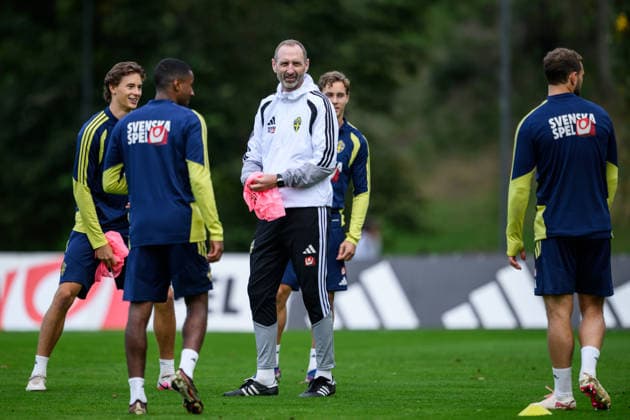 September 30, 2026: Assistant coach Andreas Georgson of the Swedish men’s national soccer team at a training session on September 30, 2026 in Stockholm. Photo by Jesper Zerman. BILDBYRAN code JZ JZ0762 soccer football fotball Nations League UEFA Nations League training practice Sweden Sweden Sweden A BBENG  Copyright: JESPERxZERMAN BB260930JZ029
