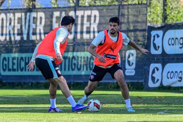 Haron Sabah Adam Dzwigala Pauli Germany, Hamburg, Training Facility on Kollaustrasse, Soccer, 2. Bundesliga, FC St. Pauli