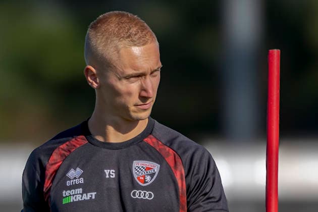 Ingolstadt, Germany, September 30, 2026; 3rd Division 2026–2027; FC Ingolstadt 04; Training; Pictured: Game Analyst Yannick Schmidt; FCI Training Facility; Audi Sportpark Bayern Copyright: xFotostandx xSchäferx