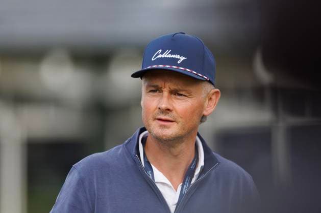 RECORD DATE NOT STATED 30th September 2026; The Old Course, St Andrews Links, St Andrews, Scotland; DP World Tour Golf, Alfred Dunhill Links Championship, Practice Day; Musician Tom Chaplin DavidxYoung