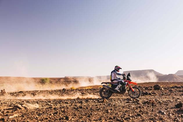 W2RC - RALLYE DU MAROC 2026 42 VAN BEVEREN Adrien (fra), Monster Energy Honda HRC, Honda CRF 450, FIM W2RC, Rally GP, action during the Stage 2 of the Rallye du Maroc 2026, 4th round of the 2026 WR2C Championship from September 30, 2026 around Zagora, Morocco - AgadirMorocco  Copyright: xDamienxSaulnierx