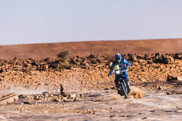 W2RC - RALLYE DU MAROC 2026 15 SANTOLINO Lorenzo (esp), Sherco TVS Rally Factory, Sherco 450 Rally, Rally GP, action during the Stage 2 of the Rallye du Maroc 2026, 4th round of the 2026 WR2C Championship from September 30, 2026 around Zagora, Morocco - AgadirMorocco  Copyright: xDamienxSaulnierx