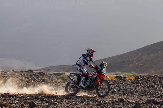 W2RC - RALLYE DU MAROC 2026 42 VAN BEVEREN Adrien (fra), Monster Energy Honda HRC, Honda CRF 450, FIM W2RC, Rally GP, action, during the Stage 2 of the Rallye du Maroc 2026, 4th round of the 2026 WR2C Championship from September 30, 2026 around Zagora, Morocco - AgadirMorocco  Copyright: xDamienxSaulnierx