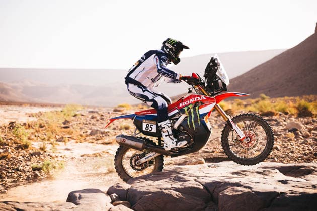 W2RC - RALLYE DU MAROC 2026 85 CAMPBELL Preston (usa), Monster Energy Honda HRC, Honda CRF 450, FIM W2RC, Rally 2, action during the Stage 2 of the Rallye du Maroc 2026, 4th round of the 2026 WR2C Championship from September 30, 2026 around Zagora, Morocco - AgadirMorocco  Copyright: xDamienxSaulnierx