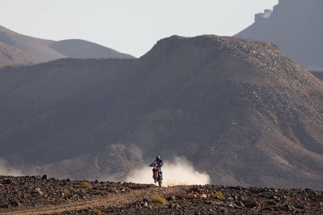 W2RC - RALLYE DU MAROC 2026 68 SCHAREINA Tosha (esp), Monster Energy Honda HRC, Honda CRF 450, FIM W2RC, Rally GP, action, during the Stage 2 of the Rallye du Maroc 2026, 4th round of the 2026 WR2C Championship from September 30, 2026 around Zagora, Morocco - AgadirMorocco  Copyright: xDamienxSaulnierx