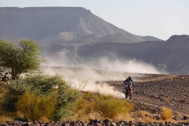 W2RC - RALLYE DU MAROC 2026 68 SCHAREINA Tosha (esp), Monster Energy Honda HRC, Honda CRF 450, FIM W2RC, Rally GP, action, during the Stage 2 of the Rallye du Maroc 2026, 4th round of the 2026 WR2C Championship from September 30, 2026 around Zagora, Morocco - AgadirMorocco  Copyright: xDamienxSaulnierx