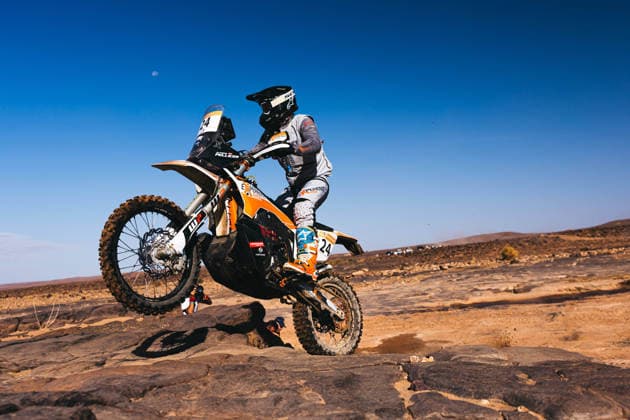 W2RC - RALLYE DU MAROC 2026 24 PELLICER Alfredo (esp), Xraids Experience, KTM 450 Rally Factory Replica, FIM W2RC, Rally 2 J, action during the Stage 2 of the Rallye du Maroc 2026, 4th round of the 2026 WR2C Championship from September 30, 2026 around Zagora, Morocco - AgadirMorocco  Copyright: xDamienxSaulnierx