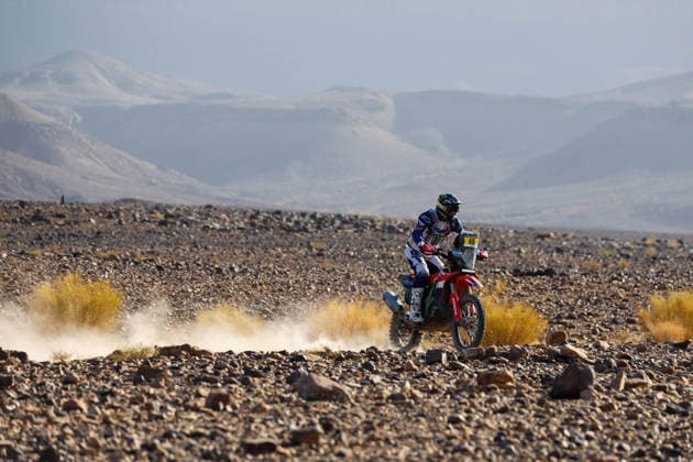 W2RC - RALLYE DU MAROC 2026 68 SCHAREINA Tosha (esp), Monster Energy Honda HRC, Honda CRF 450, FIM W2RC, Rally GP, action, during the Stage 2 of the Rallye du Maroc 2026, 4th round of the 2026 WR2C Championship from September 30, 2026 around Zagora, Morocco - AgadirMorocco  Copyright: xDamienxSaulnierx