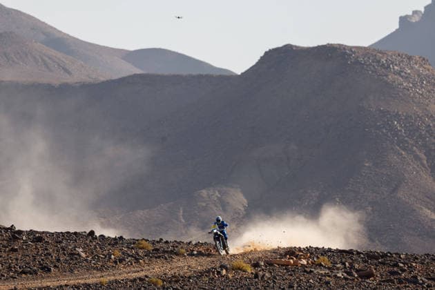 W2RC - RALLYE DU MAROC 2026 15 SANTOLINO Lorenzo (esp), Sherco TVS Rally Factory, Sherco 450 Rally, Rally GP, action, during the Stage 2 of the Rallye du Maroc 2026, 4th round of the 2026 WR2C Championship from September 30, 2026 around Zagora, Morocco - AgadirMorocco  Copyright: xDamienxSaulnierx