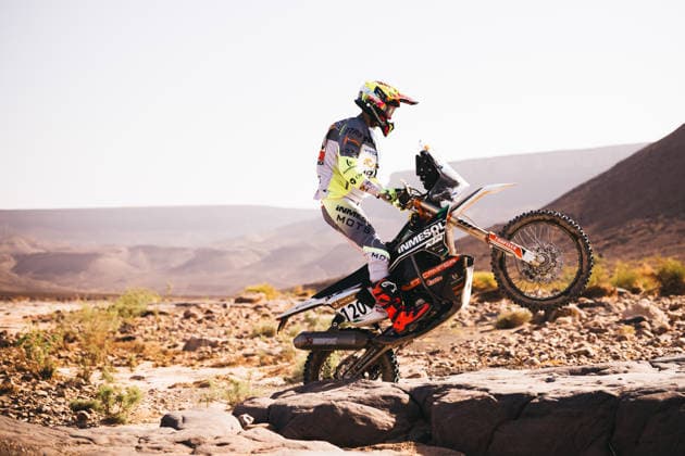 W2RC - RALLYE DU MAROC 2026 120 GARMENDIA Urko (esp), Penita Factory Team, KTM 450 Rally Factory Replica, FIM W2RC, Rally 2, action during the Stage 2 of the Rallye du Maroc 2026, 4th round of the 2026 WR2C Championship from September 30, 2026 around Zagora, Morocco - AgadirMorocco  Copyright: xDamienxSaulnierx