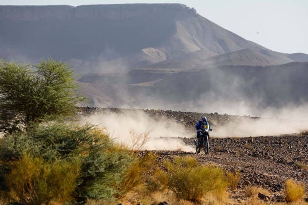 W2RC - RALLYE DU MAROC 2026 15 SANTOLINO Lorenzo (esp), Sherco TVS Rally Factory, Sherco 450 Rally, Rally GP, action, during the Stage 2 of the Rallye du Maroc 2026, 4th round of the 2026 WR2C Championship from September 30, 2026 around Zagora, Morocco - AgadirMorocco  Copyright: xDamienxSaulnierx