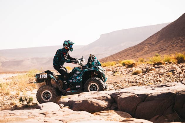 W2RC - RALLYE DU MAROC 2026 180 KANOPKINAS Antanas (ltu), CFMoto Thunder Racing Team, CFMoto CForce 1000, FIM W2RC, Quad, action during the Stage 2 of the Rallye du Maroc 2026, 4th round of the 2026 WR2C Championship from September 30, 2026 around Zagora, Morocco - AgadirMorocco  Copyright: xDamienxSaulnierx