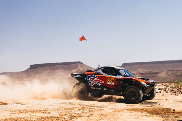 W2RC - RALLYE DU MAROC 2026 220 SERRADORI Mathieu (fra), MINAUDIER LoÃ¯c (fra), Century Racing CR7, Century Racing Factory Team, FIA W2RC, ULT T1+, action during the Stage 2 of the Rallye du Maroc 2026, 4th round of the 2026 WR2C Championship from September 30, 2026 around Zagora, Morocco - AgadirMorocco  Copyright: xDamienxSaulnierx