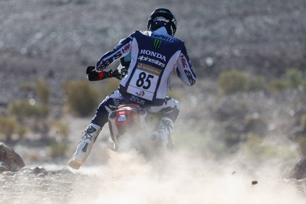 W2RC - RALLYE DU MAROC 2026 85 CAMPBELL Preston (usa), Monster Energy Honda HRC, Honda CRF 450, FIM W2RC, Rally 2, action, during the Stage 2 of the Rallye du Maroc 2026, 4th round of the 2026 WR2C Championship from September 30, 2026 around Zagora, Morocco - AgadirMorocco  Copyright: xDamienxSaulnierx