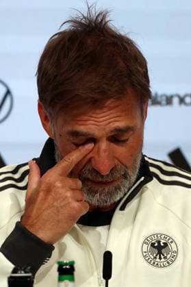 September 30, 2026, xrekx, Soccer: UEFA Nations League, Germany Press Conference with Jürgen Klopp and Jonas Urbig (from left: Jürgen Klopp, Germany s coach, Munich)