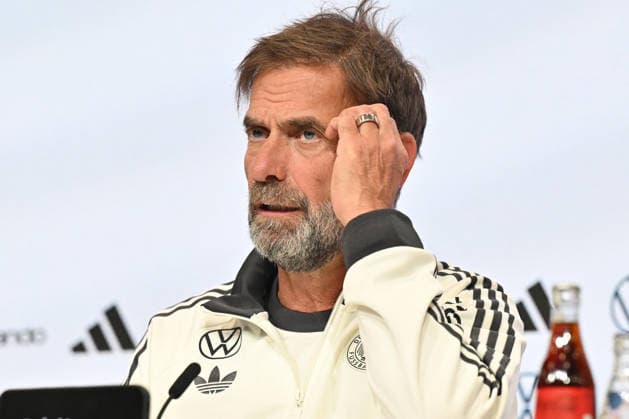 GERMANY press conference, PK, Pressekonferenz JURGEN KLOPP coach of Germany press conference at Allianz arena , Munich 01.10.2026 Foto: FOOTBALL, SERBIA, GERMANY, UEFA NATIONS LEAGUE, PRESS CONFEFERENCE Munich Allianz arena Germany Copyright: xMarkoxMetlas xMNxPressx