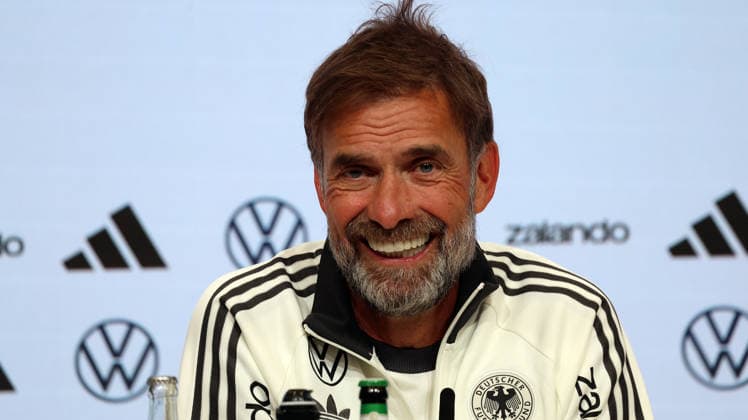 September 30, 2026, xrekx, Soccer: UEFA Nations League, Germany Press Conference with Jürgen Klopp and Jonas Urbig (from left: Jürgen Klopp, Germany Coach, Munich)