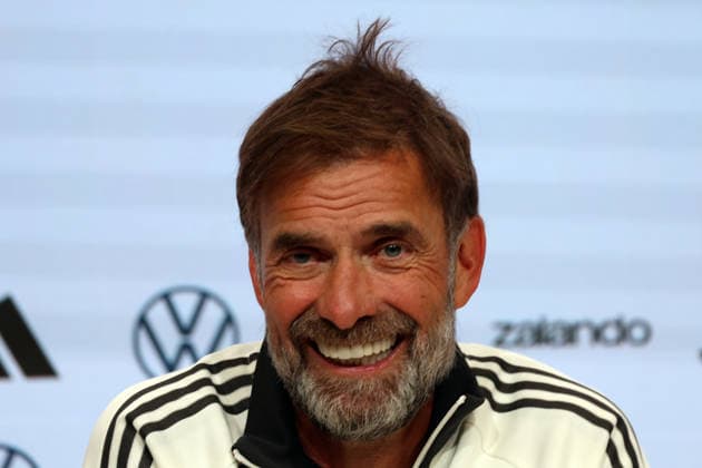 September 30, 2026, xrekx, Soccer: UEFA Nations League, Germany Press Conference with Jürgen Klopp and Jonas Urbig (from left: Jürgen Klopp, Germany Coach, Munich)