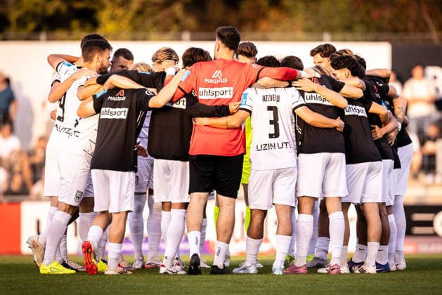 TSG Balingen vs. SSV Ulm 1846 Soccer, State Cup, WFV Cup, Round of 16, BIZERBA ARENA Balingen September 30, 2026 Team Team Circle Squad Team Circle SSV Ulm 1846 Soccer TSG Balingen vs. SSV Ulm 1846 Soccer, State Cup, WFV Cup, Round of 16, BIZERBA ARENA Balingen, September 30, 2026 Photo by Lucca Fundel Balingen BIZERBA ARENA Baden-Württemberg, Germany