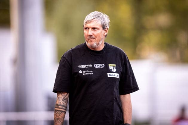 TSG Balingen vs. SSV Ulm 1846 Soccer, State Cup, WFV Cup, Round of 16, BIZERBA ARENA Balingen September 30, 2026 Cutout Single Image Portrait Michael Schilling TSG Balingen Soccer, Coach TSG Balingen vs. SSV Ulm 1846 Soccer, State Cup, WFV Cup, Round of 16, BIZERBA ARENA Balingen 09 30 26 Photo by Lucca Fundel Balingen BIZERBA ARENA Baden-Württemberg Germany