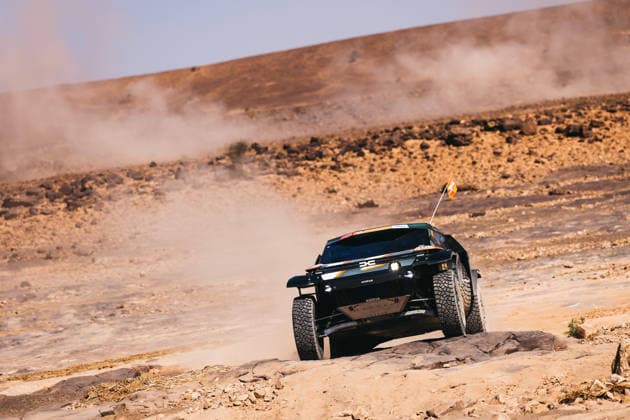 W2RC - RALLYE DU MAROC 2026 299 AL ATTIYAH Nasser (qat), LURQUIN Fabian (bel), Dacia Sandrider, The Dacia Sandriders, FIA W2RC, ULT T1+, action during the Stage 2 of the Rallye du Maroc 2026, 4th round of the 2026 WR2C Championship from September 30, 2026 around Zagora, Morocco - AgadirMorocco  Copyright: xDamienxSaulnierx