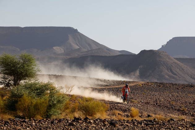 W2RC - RALLYE DU MAROC 2026 16 MULEC Toni (slo), BAS World KTM Team, KTM 450 Rally Factory, FIM W2RC, Rally 2, action, during the Stage 2 of the Rallye du Maroc 2026, 4th round of the 2026 WR2C Championship from September 30, 2026 around Zagora, Morocco - AgadirMorocco  Copyright: xDamienxSaulnierx