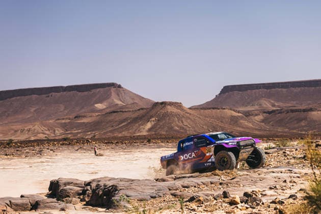 W2RC - RALLYE DU MAROC 2026 247 GRAJEK Wlodzimierz (pol), CZACHOR Jacek (pol), Toyota Hilux GR, Grajek Rally Team, ULT T1+, action during the Stage 2 of the Rallye du Maroc 2026, 4th round of the 2026 WR2C Championship from September 30, 2026 around Zagora, Morocco - AgadirMorocco  Copyright: xDamienxSaulnierx
