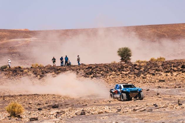W2RC - RALLYE DU MAROC 2026 204 MIURA Akira (jpn), MONLEON Armand (esp), Toyota Hilux GR, Toyota Gazoo Racing W2RC, FIA W2RC, ULT T1+, action during the Stage 2 of the Rallye du Maroc 2026, 4th round of the 2026 WR2C Championship from September 30, 2026 around Zagora, Morocco - AgadirMorocco  Copyright: xDamienxSaulnierx