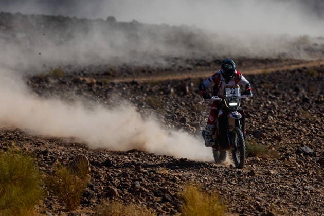 W2RC - RALLYE DU MAROC 2026 22 GHORPADE Shlok (ind) , ero Motosports Team Rally, Hero 450 Rally, FIM W2RC, Rally 2, action, during the Stage 2 of the Rallye du Maroc 2026, 4th round of the 2026 WR2C Championship from September 30, 2026 around Zagora, Morocco - AgadirMorocco  Copyright: xDamienxSaulnierx