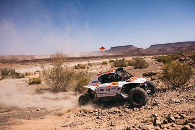 W2RC - RALLYE DU MAROC 2026 301 PINTO Alexandre (por), OLIVEIRA Bernardo (por), Taurus T3 Max, Odyssey Academy by BBR, FIA W2RC, CHG CHG1, action during the Stage 2 of the Rallye du Maroc 2026, 4th round of the 2026 WR2C Championship from September 30, 2026 around Zagora, Morocco - AgadirMorocco  Copyright: xDamienxSaulnierx