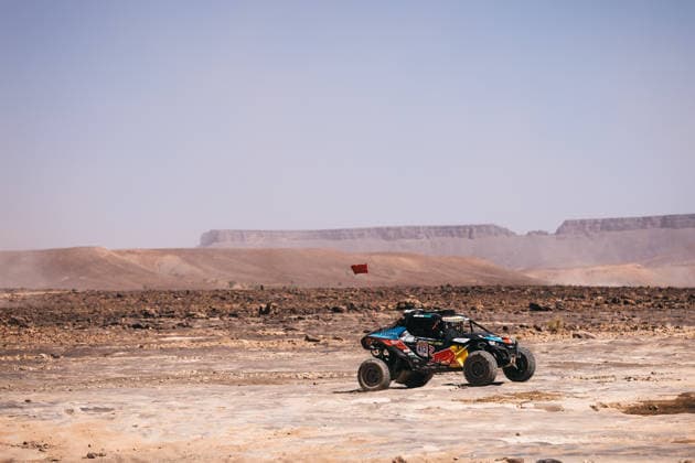 W2RC - RALLYE DU MAROC 2026 412 WALKNER Matthias (aut), MENA Oriol (esp), BRP Can-Am Maverick R, South Racing Can-Am, SSV SSV1, action during the Stage 2 of the Rallye du Maroc 2026, 4th round of the 2026 WR2C Championship from September 30, 2026 around Zagora, Morocco - AgadirMorocco  Copyright: xDamienxSaulnierx
