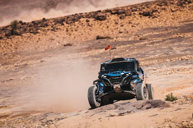 W2RC - RALLYE DU MAROC 2026 404 AMOS Eugenio (ita), CECI Paolo (ita), BRP Can-Am Maverick R, South Racing Can-Am, SSV SSV1, action during the Stage 2 of the Rallye du Maroc 2026, 4th round of the 2026 WR2C Championship from September 30, 2026 around Zagora, Morocco - AgadirMorocco  Copyright: xDamienxSaulnierx