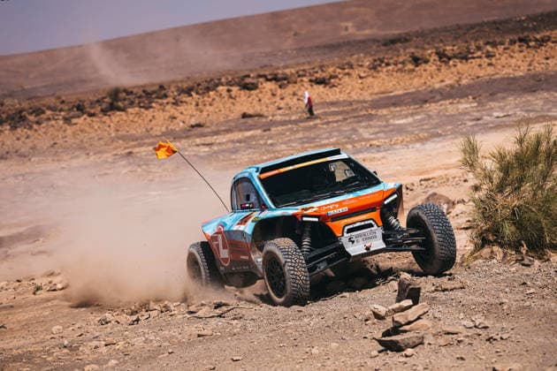 W2RC - RALLYE DU MAROC 2026 304 SPIERINGS Paul (ned), SENDERS Kala (ned), Taurus Evo Max, Rebellion - Spierings, FIA W2RC, CHG CHG1, action during the Stage 2 of the Rallye du Maroc 2026, 4th round of the 2026 WR2C Championship from September 30, 2026 around Zagora, Morocco - AgadirMorocco  Copyright: xDamienxSaulnierx