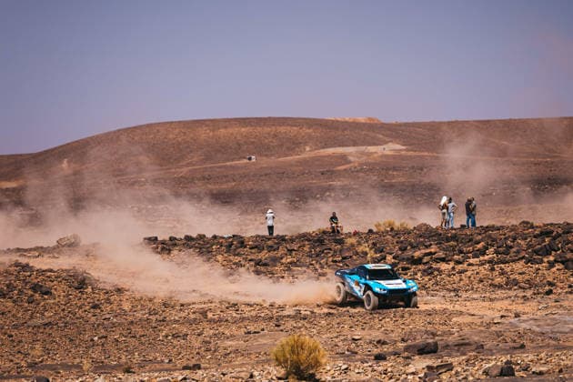 W2RC - RALLYE DU MAROC 2026 208 BAUD Lionel (fra), BAUD Lucie (fra), Century Racing CR7, SRT, FIA W2RC, ULT T1+, action during the Stage 2 of the Rallye du Maroc 2026, 4th round of the 2026 WR2C Championship from September 30, 2026 around Zagora, Morocco - AgadirMorocco  Copyright: xDamienxSaulnierx