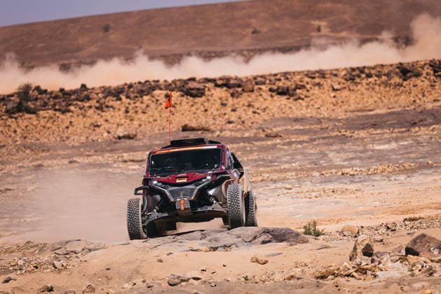 W2RC - RALLYE DU MAROC 2026 307 AL-KUWARI Abdulaziz (qat), PANSERI Xavier (fra), BRP Can-Am Maverick R Challenger, QMMF Team, FIA W2RC, CHG CHG1, action during the Stage 2 of the Rallye du Maroc 2026, 4th round of the 2026 WR2C Championship from September 30, 2026 around Zagora, Morocco - AgadirMorocco  Copyright: xDamienxSaulnierx