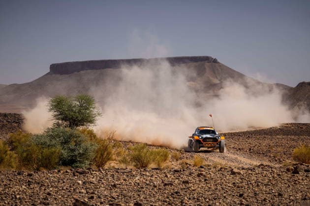 W2RC - RALLYE DU MAROC 2026 222 DE MEVIUS Guillaume (bel), BAUMEL Mathieu (fra), X-Raid Mini JCW 3.0i, X-Raid Team, FIA W2RC, ULT T1+, action, during the Stage 2 of the Rallye du Maroc 2026, 4th round of the 2026 WR2C Championship from September 30, 2026 around Zagora, Morocco - AgadirMorocco Copyright: xDamienxSaulnierx