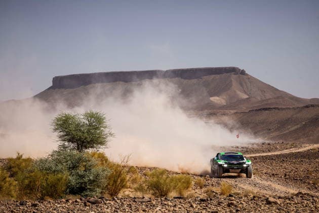 W2RC - RALLYE DU MAROC 2026 205 GOCZAL Eryk (pol), GOSPODARCZYK Szymon (pol), Ford Raptor, Energylandia Rally Team, FIA W2RC, ULT T1+, action, during the Stage 2 of the Rallye du Maroc 2026, 4th round of the 2026 WR2C Championship from September 30, 2026 around Zagora, Morocco - AgadirMorocco Copyright: xDamienxSaulnierx