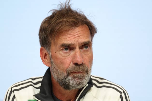 Jürgen Klopp, Germany, national team coach at the press conference, GER, German national team, post-match press conference, soccer, UEFA Nations League, 2026–2027 season, September 30, 2026, GER, German National Team, Closing Press Conference, Soccer, UEFA Nations League, 2026–2027 Season, September 30, 2026, Munich Copyright: xEibner-Pressefoto JennixMaulx EP_JML