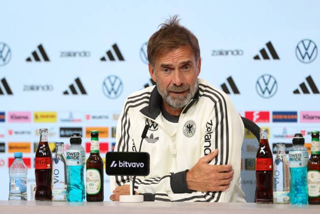 Jürgen Klopp, Germany, National Team Coach at the press conference, GER, German National Team, Post-match press conference, Soccer, UEFA Nations League, 2026–2027 season, September 30, 2026, GER, German National Team, Closing Press Conference, Soccer, UEFA Nations League, 2026–2027 Season, September 30, 2026, Munich Copyright: xEibner-Pressefoto JennixMaulx EP_JML