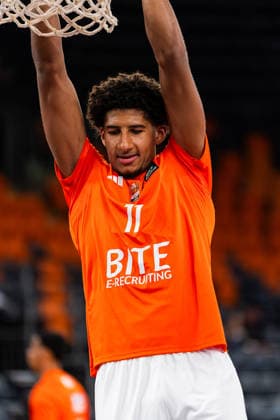BKT EuroCup Ratiopharm Ulm vs. Balkan Botevgrad, September 30, 2026, Ulm, GERMANY September 30, 2026 Meissa Faye of ratiopharm Ulm, 11 a.m. at the Krob during the warm-up before the game between ratiopharm Ulm and Balkan Botevgrad on Matchday 1 of the BKT EuroCup at the ratiopharm Arena Ulm Copyright: xBEAUTIFULxSPORTS Steinx