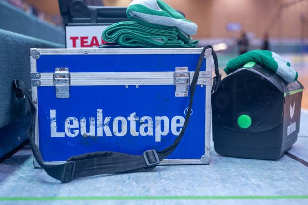 First Aid Kit for the Physical Therapists: HSV Solingen Graefrath 76 vs. TuS Metzingen, DHB Women s Cup, Round 2, 2026–2027 Season, September 30, 2026, HSV Solingen Graefrath 76 vs. TuS Metzingen, DHB Women’s Cup, Round 2, 2026–2027 Season, September 30, 2026, Solingen Copyright: xEibner-Pressefoto ThomasxHaeslerx EP_THR