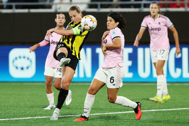 GOTHENBURG, SWEDEN 20260930 Häcken s Anna Anvegard during Wednesday s UEFA Women s Champions League soccer match between BK Häcken and Juventus FC at Bravida Stadium, GOTHENBURG, SWEDEN x9200x  Copyright: xAdamxIhse TTx WOMENS CHAMPIONS LEAGUE HURRICANE - JUVENTUS